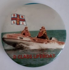 Button Badge: RNLI D Class