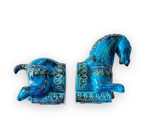 Bitossi horse bookends - bitossi, 60’s
