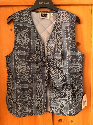 Reclaimed vintage blue white - reclaimed, &