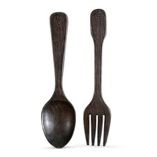 16" Wooden Jumbo Fork and