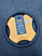 New Halfords Leather Steering
