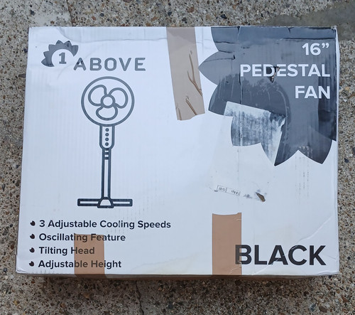1above pedestal fan - 1above, 16"