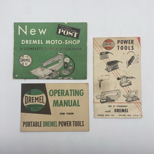 Lot vintage dremel - lot, of