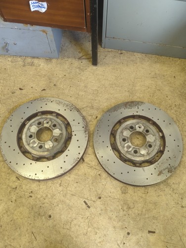 Pair rear brembo brake discs - brake,