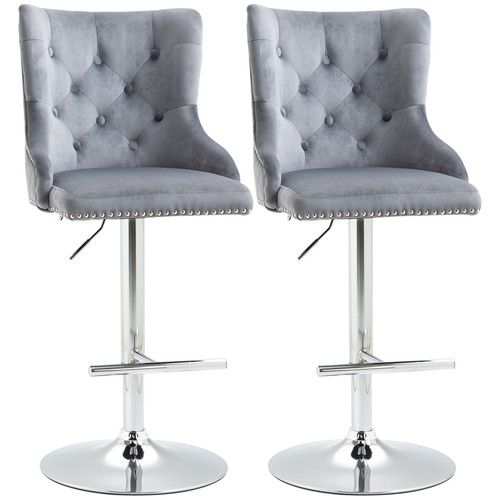 Adjustable bar stools set - adjustable,