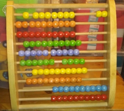 Elc wooden abacus - abacus, (100