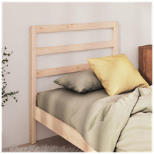 Headboard Solid Pine 95x100 cm