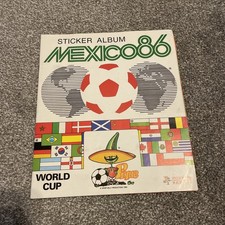 Mexico 86 World Cup Panini