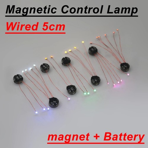 Wired 5cm magnetic led light - wired,
