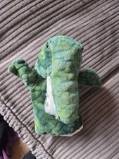 The Puppet Company Crocodile Hand Puppet Moveable Mouth And Arms Kids Soft Toy