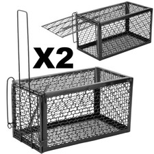 Rat trap mouse catcher - x2,