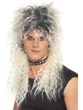 80s blonde black - black, hard