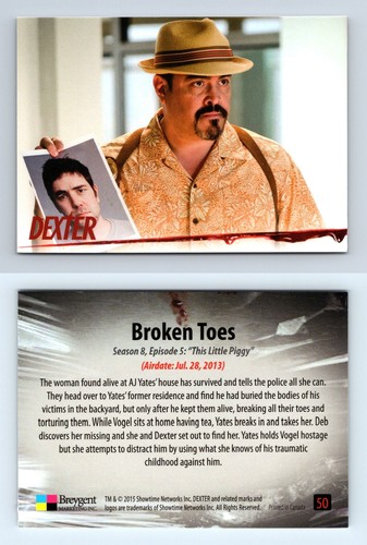 Broken toes dexter - broken, season