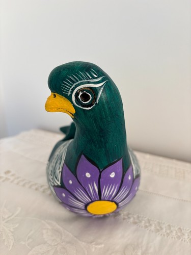 Terracotta pigeon planter - planter, pot