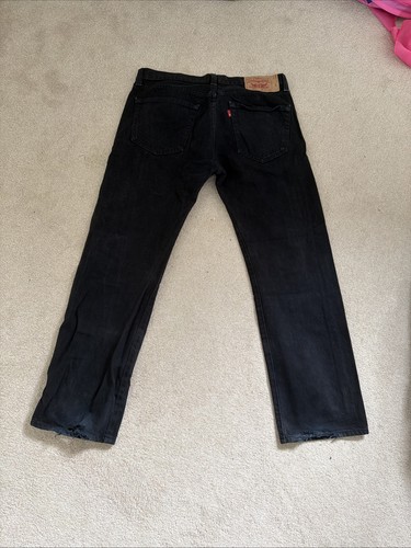 Levis501 men black denim - black,