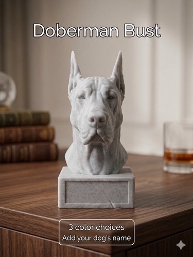 Doberman bust choice - doberman,
