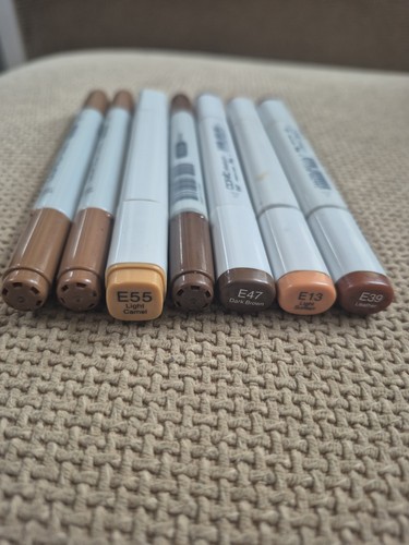Copic marker pens - marker, 5+2