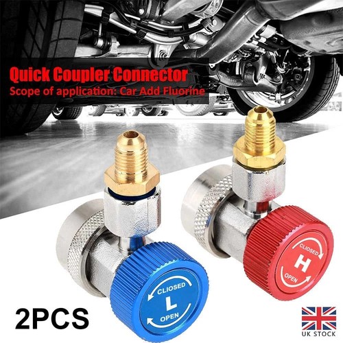 Car air con connector fit - 2x,