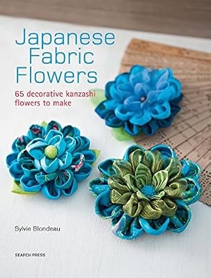 Japanese fabric flowers 65 - japanese,