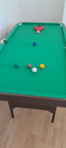 Pureline 6ft folding snooker - 6ft,