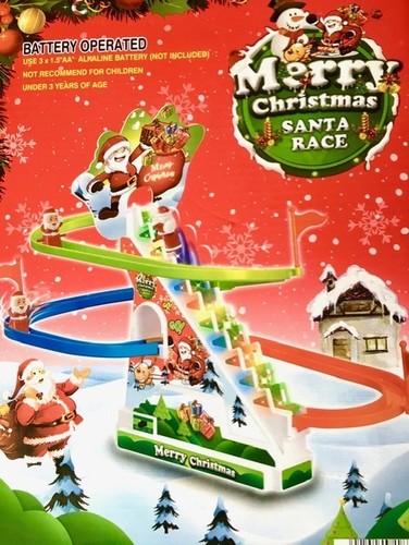 Xmas climbing santa race - santa,