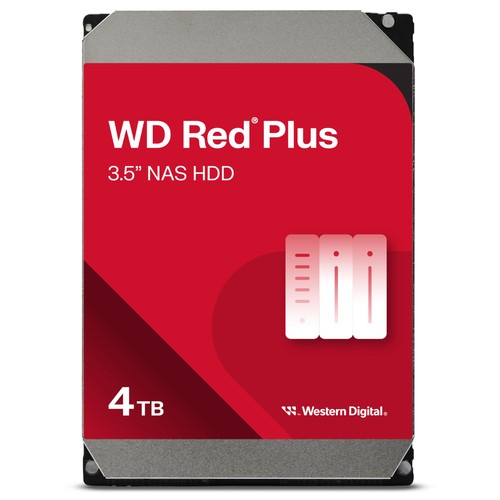 Red plus 4tb nas - red, 3.5"