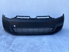 VW GOLF MK6 HATCHBACK 3DR FRONT BUMPER COMPLETE BLACK  2009-2011 CHECK DESC.