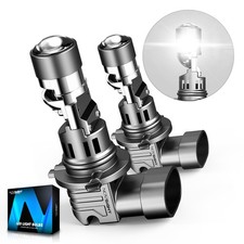 NOVSIGHT Super Bright HIR2 9012 LED Bulbs 60W 22000LM Super White No Error IP68