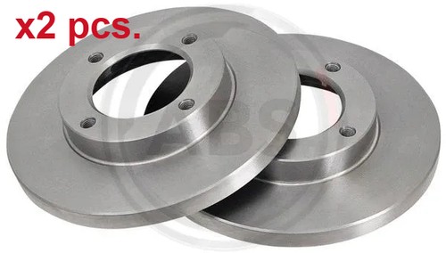 Pcs front brake disc rotos - front,