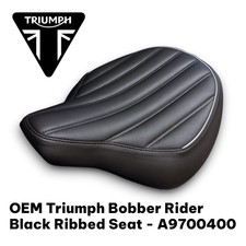 OEM Triumph Bobber Rider Black