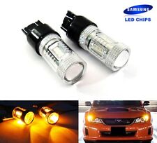 2x 580 W21/5W 582 Bulb SAMSUNG LED Sidelight Indicator Daytime Light 7440 Amber