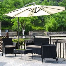 4 Seater Outdoor Rattan Garden