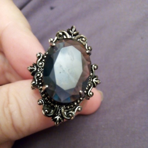 Victorian baroque style ring - baroque,