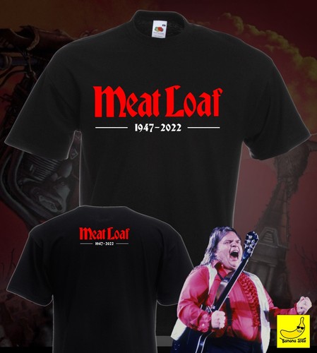 Meat loaf tribute shirt bat - meat,