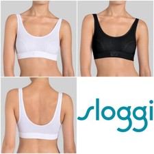 Sloggi Double Comfort Soft Bra Bralette Crop Top 95% Cotton 10022574