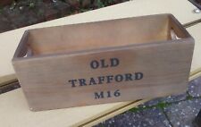  Storage box OLD TRAFFORD M16. Gift for Manchester Utd fan. Wholesale discounts.