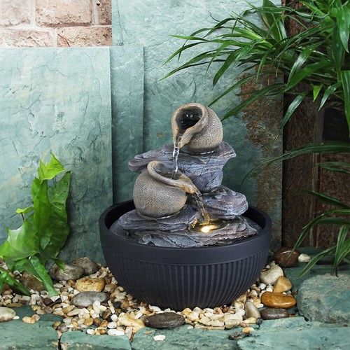 Cascading bowls water feature - bowls,