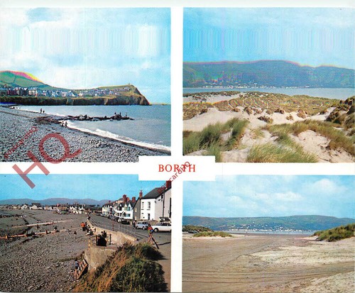 Picture postcard borth - picture, postcard>