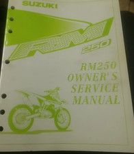 2000 Suzuki RM250 Owners