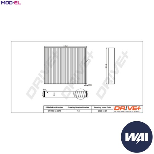 Filter cabin air - filter,
