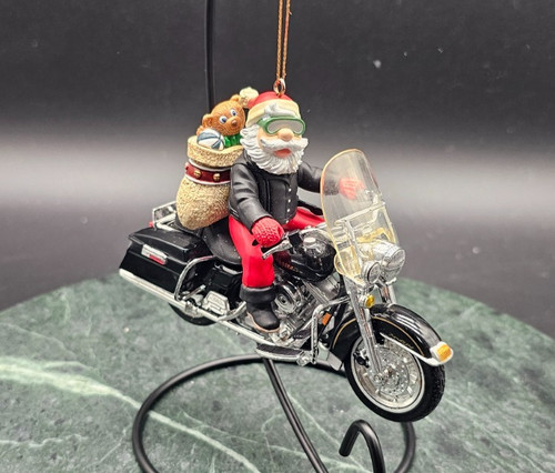 Vintage harley davidson - davidson, santa