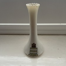 WH Goss Crested Ware Vase
