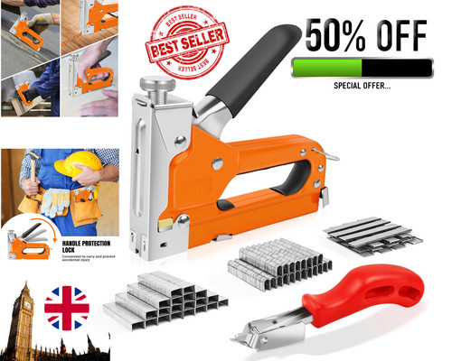 Heavy duty staple gun - duty,
