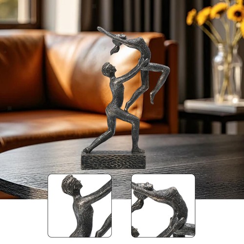Gymnast resin sculpture modern - gymnast,