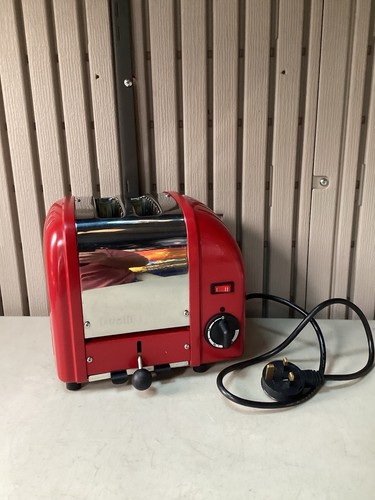 Dualit red slice - 2, toaster