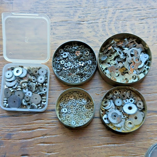 Lot pocket watch parts inc - lot,
