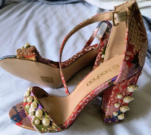 Women boohoo high heeled - high,