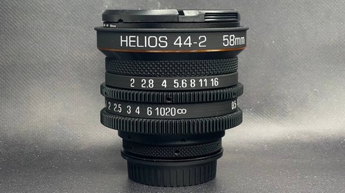 Helios 58mm cine lens - 58mm, f2.0