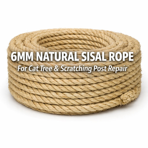 6mm natural sisal rope for - natural,