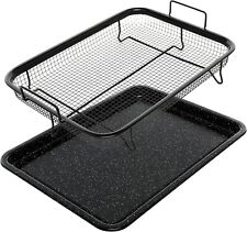 Pep Crisper Oven Tray with Air Crisping Basket Baking Tray for Oven Non-Stick
